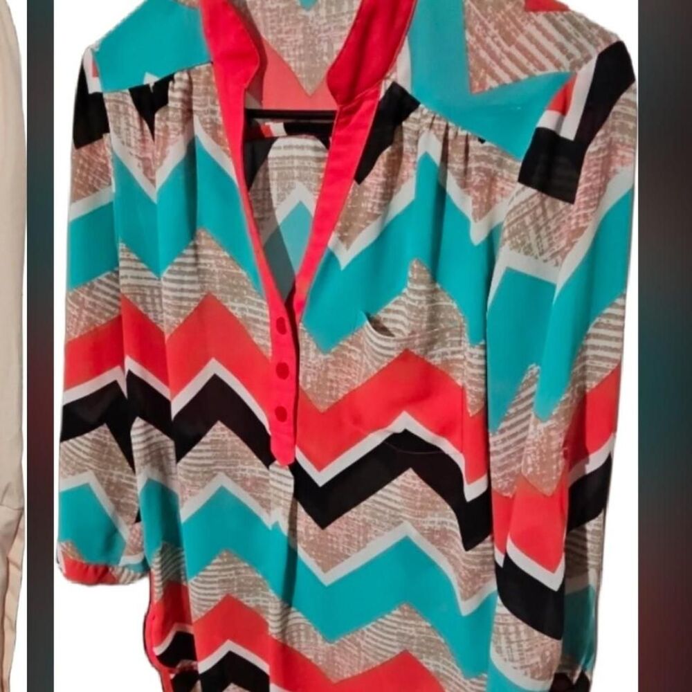My-michelle Women's Multi Blouse